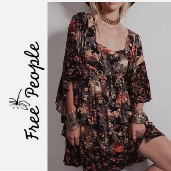 Free People Dresses & Skirts - New Free People Heart Of Gold Boho Dress  M